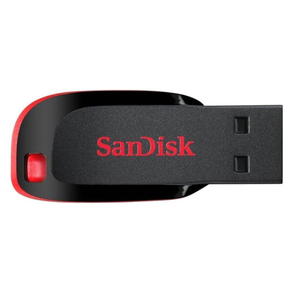 Pen Drive Cruzer Blade, SanDisk, 64GB, SDCZ60-064G-B35, Preto