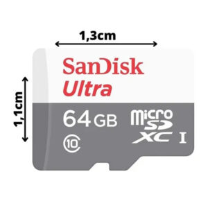 Cartão De Memória Sandisk Ultra 100mb/s 64gb P/câmeras Wi-fi